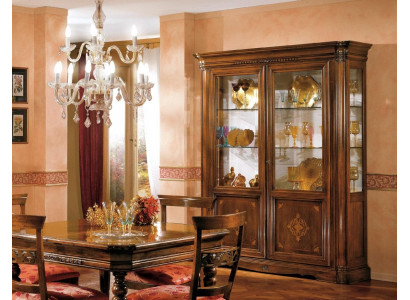 Vitrine 2 portes Armoire Vitrines Meubles armoires de salon Armoires de conception Mobilier en verre neuf
