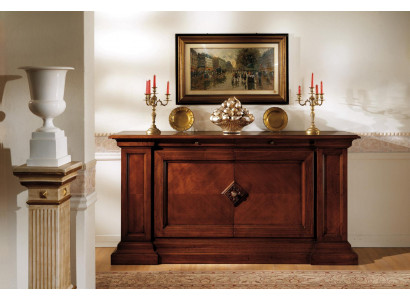 Meuble de style antique de luxe Buffet Commode Commodes Étagère Armoire Commode Verre