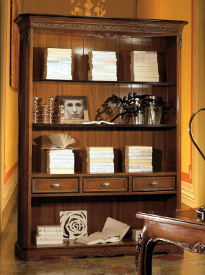 Étagère de bureau Étagère en bois avec tiroirs Design Mobilier de chambre d'étude nouveau
