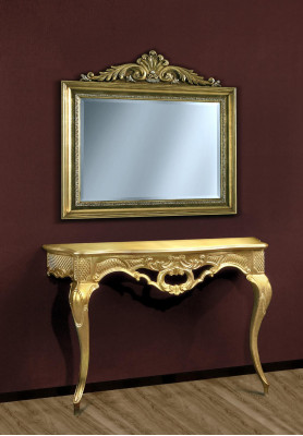 Console - Commode murale - Table murale - Console classique r - Consoles - Table console avec miroir - Luxus