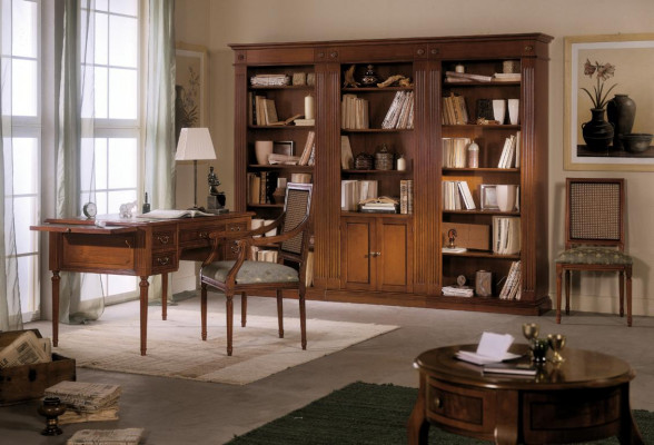 Table Bureau Secrétaire Secrétaires Meubles Italiens Ensemble Chaise de Bureau 2 pièces