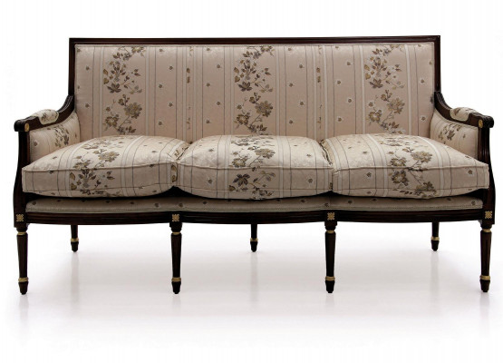 Conception Rembourré Luxe Siège Canapé Canapé Textile 3 Places Trois Places