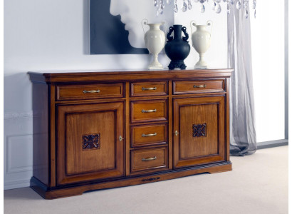 Commode Tiroirs Bois Commode Salon Buffet Armoire Armoires Solide neuf