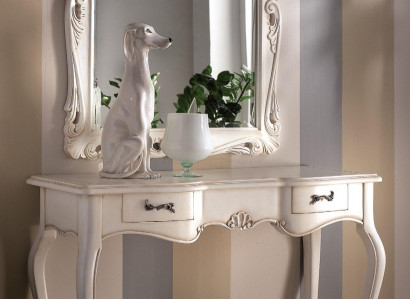 Coiffeuse table de toilette table de maquillage Commode avec miroir Étagères Consoles neuf