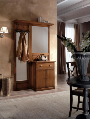 Porte-manteau Étagère Armoire Garde-robe Meubles Armoires Buffet Bois