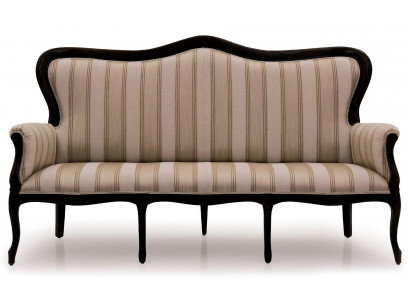 Conception canapé trois places Canapé Rembourrage Sofa Art Déco Canapés Trois Places Meubles de Chambre Siège Marron