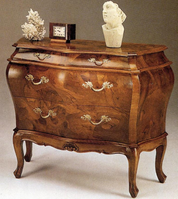 Commode en bois de style italien Meubles de luxe Commodes de style baroque Style ancien nouveau