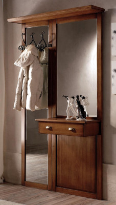 Armoire Armoire Mobilier de chambre solide Italie Armoire en bois Bois massif