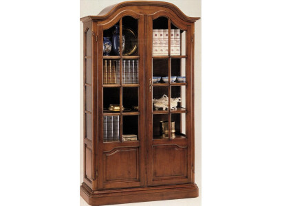 Meuble de salon Buffet en bois massif Buffet en verre Vaccari cav giovanni Glass nouveau