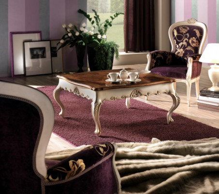 Table basse Table de luxe Design Table à café Tables d'appoint Canapé Salon Canapé neuf