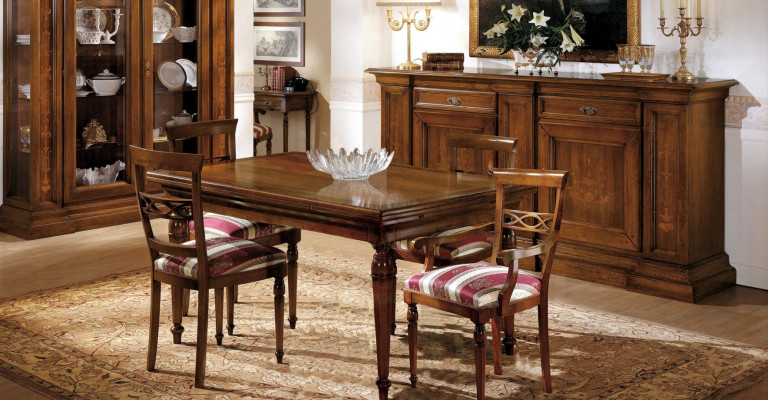 Table à manger en bois Salle à manger Tables Table Design Bois Meubles de luxe Italie
