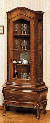 Bahut en bois massif Bahut de salon Bahut en bois massif Vaccari cav giovanni portes en verre