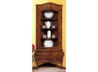 Vitrine d'angle Armoire classique Vitrines Salon Armoires Buffet