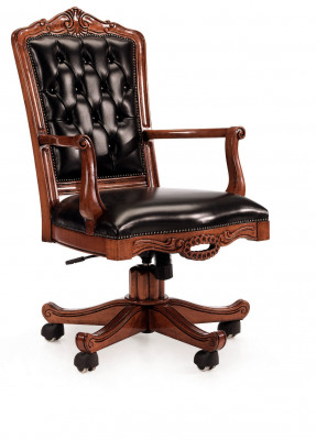 Mobilier de bureau Mobilier de siège Chaises pivotantes Fauteuil de direction Fauteuil Chaise Chaise de bureau en cuir nouveau