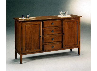 Commodes Buffet Étagère Armoire Étagères Meubles en bois massif d'Italie Armoires