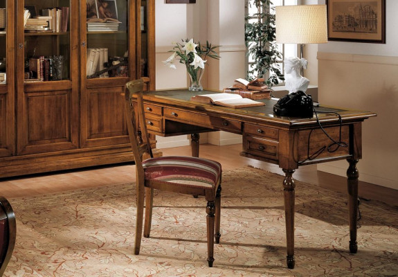 Tabelle Sekretär Schreibtisch Schreibtische Italienische Möbel Büro Holz Tische