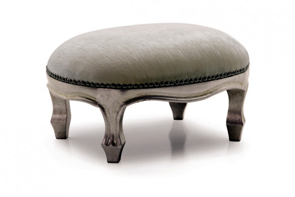 Tabouret Revêtement Siège Textile Relax Côté Canapé Banquette Tabouret R1 Designer De Luxe