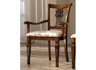 Conception rembourrée Chaise en bois massif Chaises Siège Lehn Bureau Bureau Salle à manger Luxe neuf