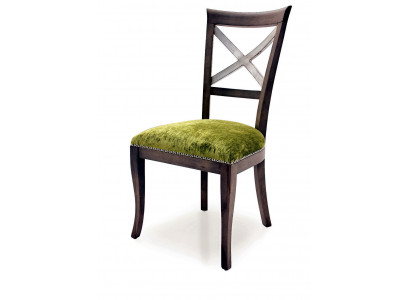 Chaise design Fauteuil inclinable Rembourrage Moderne Table à manger Chaises Luxe Tissu Bois Meubles