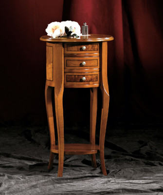 Table d'appoint Table basse ovale Commode Tables Console Design Table en bois nouveau