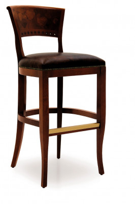 Tabouret Tabouret Bar Royal Rembourrage Velours Classique 1 Place Chaise de Style Antique