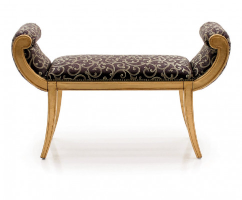 Tabouret Tabouret rembourré Étagère pour les pieds Meubles Vivants Bancs Siège Textile Classique