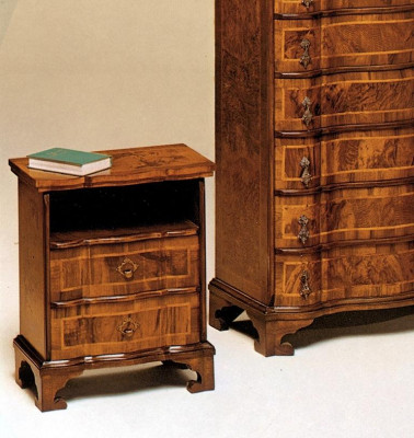 Tables de chevet Baroque Rococo Table de chevet Consoles Table d'appoint nouvelle NachtConsoles