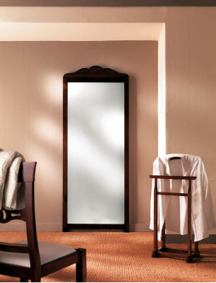 Cadre en bois véritable de designer Real Wood XL Mirror 84*3*205 cm Meubles miroirs neufs