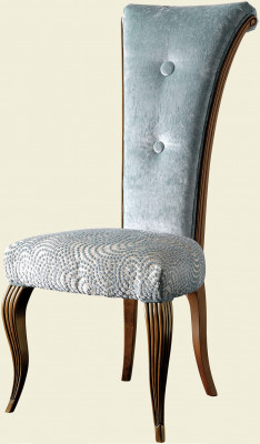 Salon Club sans accoudoirs Chaise de luxe classique r sans accoudoirs 1x Chaise de salle à manger Lehn