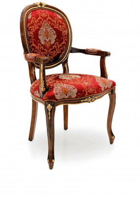 Chaise de salle à manger luxueuse Chaises de fauteuil Fauteuil de bureau Fauteuil rembourré design avec dossier