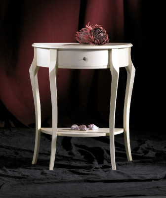 Tables de chevet de consoles Chambre Table de chevet Design moderne Meubles en bois Blanc neuf