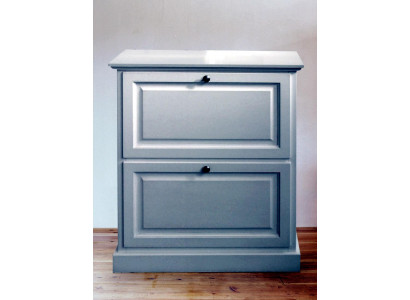 Armoire à chaussures Commode en bois Meuble massif Etagère à chaussures Etagère Meuble italien