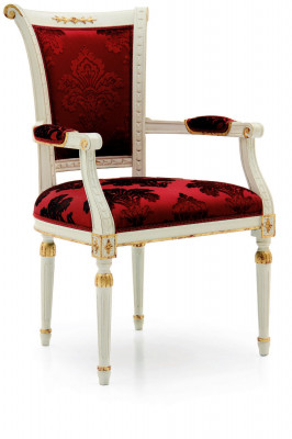 Chaise de salon Chaise rembourrée Chaise de luxe 1x Chaise Chaise de salle à manger Fauteuil inclinable Meubles