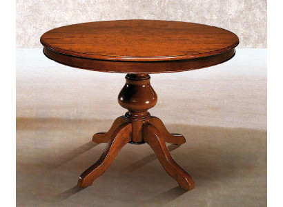 Salle à manger Tables Meubles ronds Table à manger de luxe Table ronde en bois massif Italie nouvelle