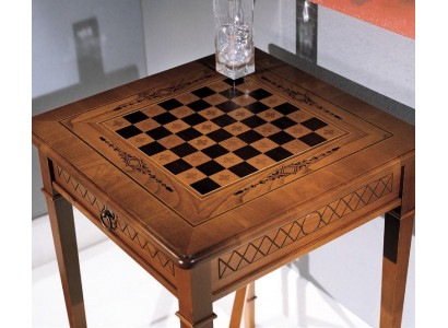 Table d'échecs avec études miniatures de meubles de jeux de table de jeu de table de jeu d'échecs