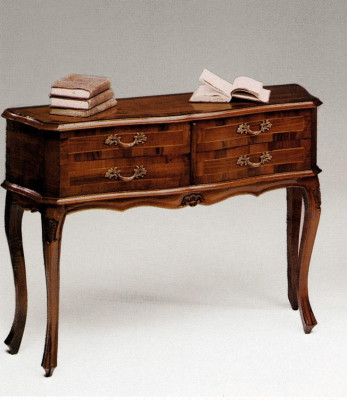 Commode Consoles Baroque Rococo Table Commodes en bois Design Penderie latérale