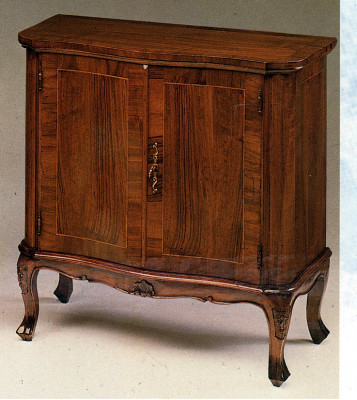 Armoire Télévision Stand Salon Rangement Commode Bois Massif Étagère Média