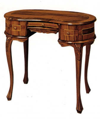 Travail du secrétariat Table Table Bureaux en bois véritable Italie Style antique