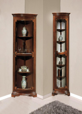 Vitrine d'angle Commodes Vitrines Commodes Armoires Vitrées Armoires de Designer Armoire Baroque