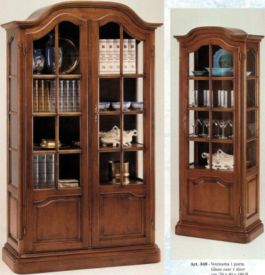 Bahut en bois massif Bahut de salon Bahut Vaccari cav giovanni vitrines
