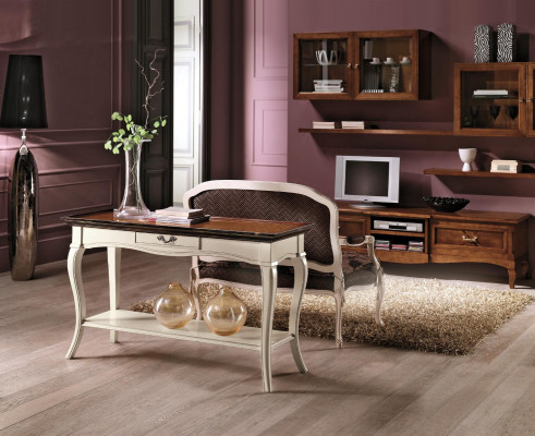 Tables de chevet consoles Chambre Table d'appoint Moderne Design Mobilier Bois Blanc nouveau