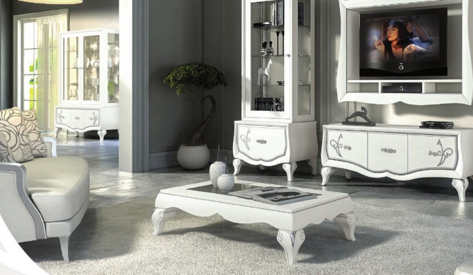 Table basse Salon Table basse Design Tables Meubles Table Luxe Table d'appoint Bois Moderne