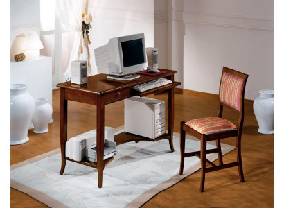 Meubles de bureau Secrétaire Table d'ordinateur portable avec tiroirs Mobilier de bureau