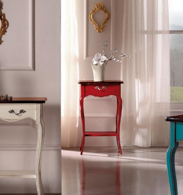 Console Table Consoles Tables Mobilier Console en bois Table de téléphone latérale Italienne