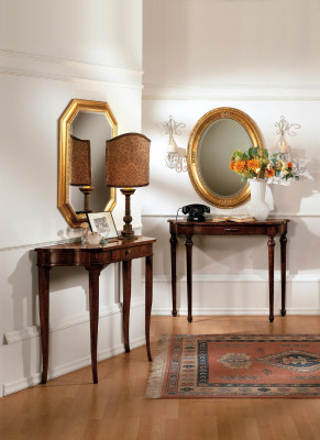 Console table Design Meubles Style Baroque Bois Table italienne Tables Table basse