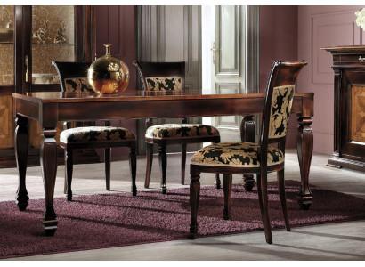 Salle à manger Chaises Chaise de luxe en bois marron Chaises Mobilier de salon neuf