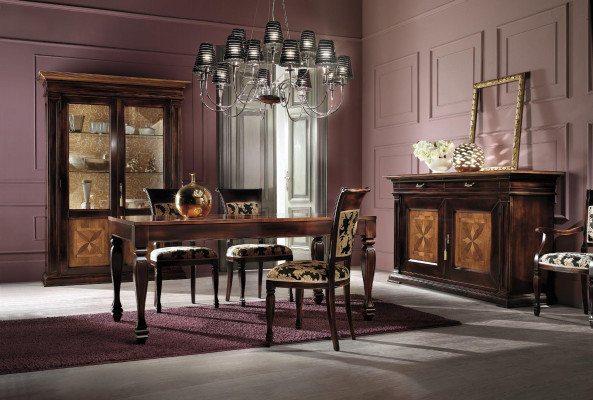 Salle à manger Chaises Chaise de luxe en bois marron Chaises Mobilier de salon neuf