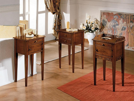 Table console de téléphone Tables en bois massif Commode Buffet Table de meubles de luxe neufs