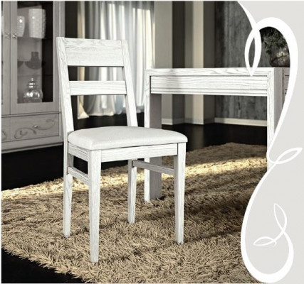 Salle à manger Chaise 1 place Fauteuil Bois Mobilier de Luxe Classe Design Fauteuil Bois