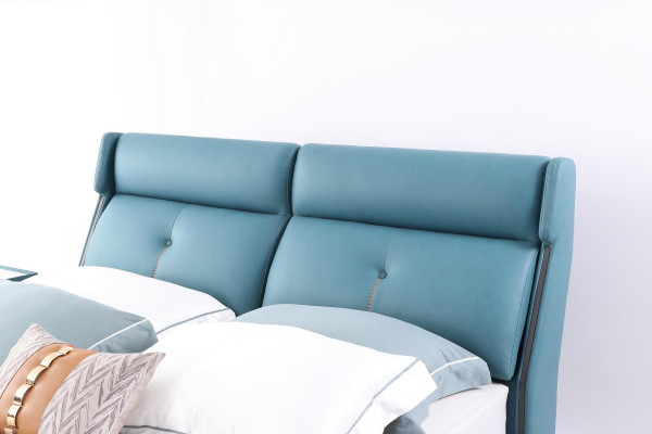 Lits Doubles Hôtel Chambre en bois neuf 180x200cm Design de la literie de lit